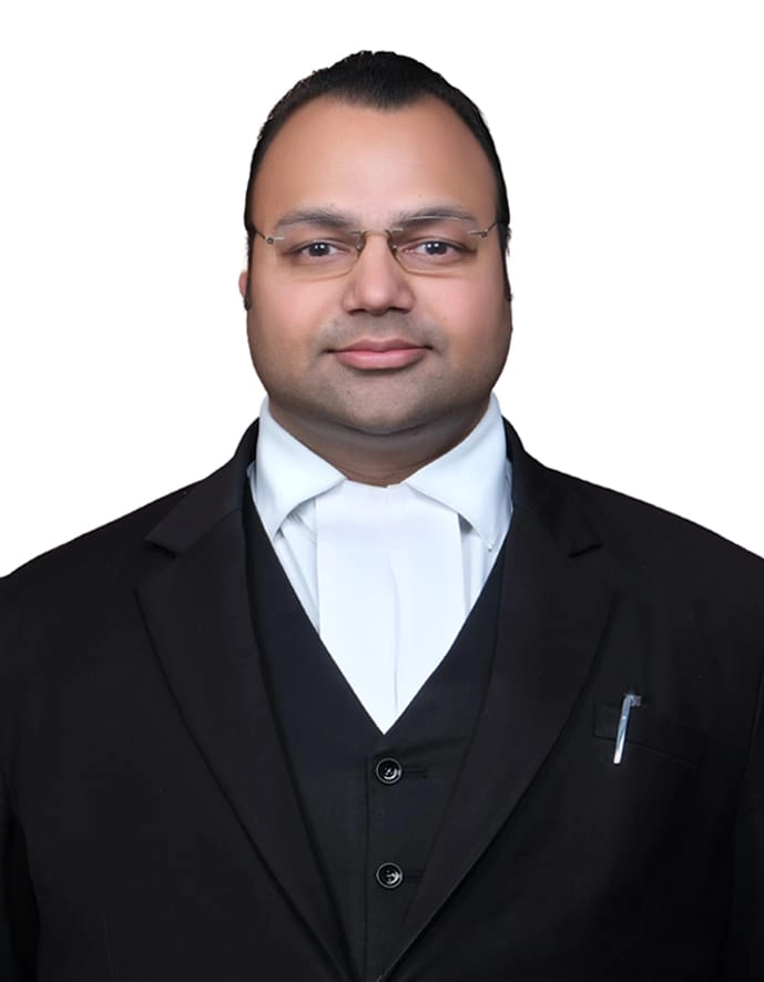 Front Picture of standing Advocate Gagandeep Goel